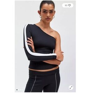 NWT P.E Nation Foundation Asymmetric Long Sleeve Top- S